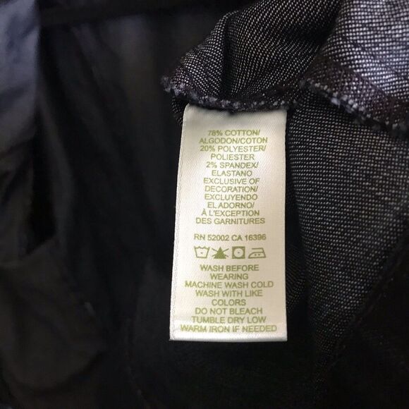 Sigrid Olsen Full Zip Top XL Long Sleeve Embroidery Indigo Lightweight Blue Coat - Picture 4 of 11